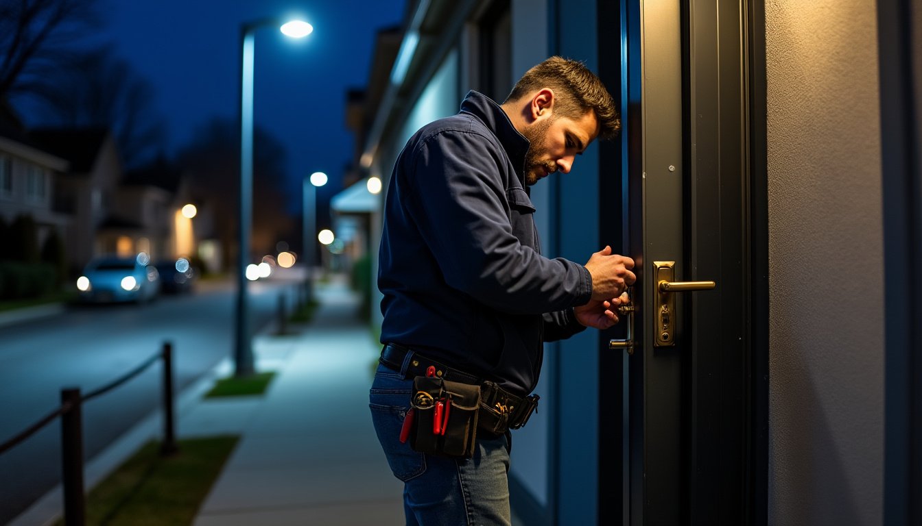 Serrurier intervention de nuit et urgence nocturne Paris
